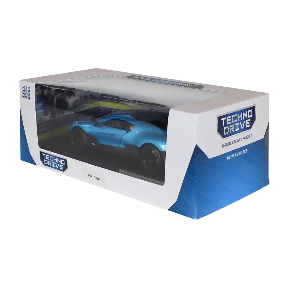 Автомодель - BUGATTI DIVO (синій, 1:18) TechnoDrive 250939BDBL - фото 5