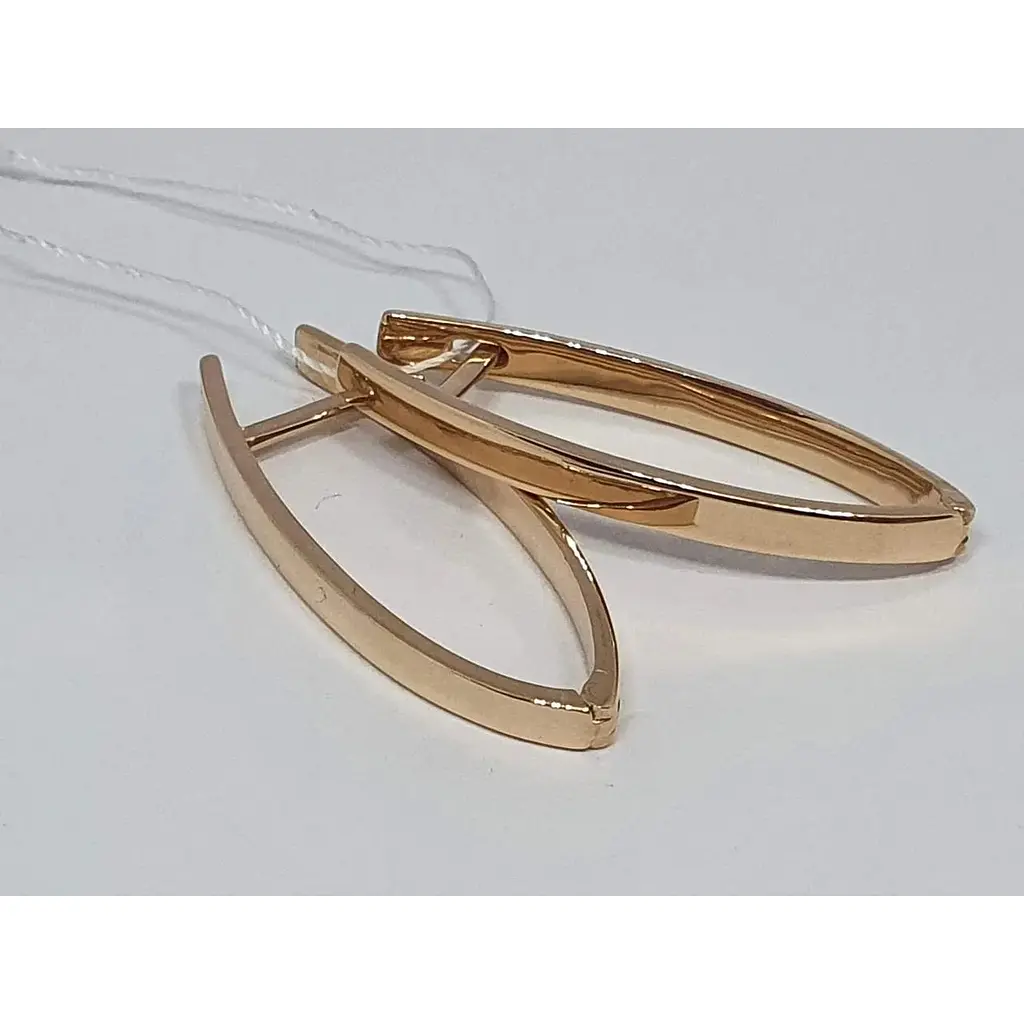 Золотые серьги Империя золота. СБ812И - фото 3