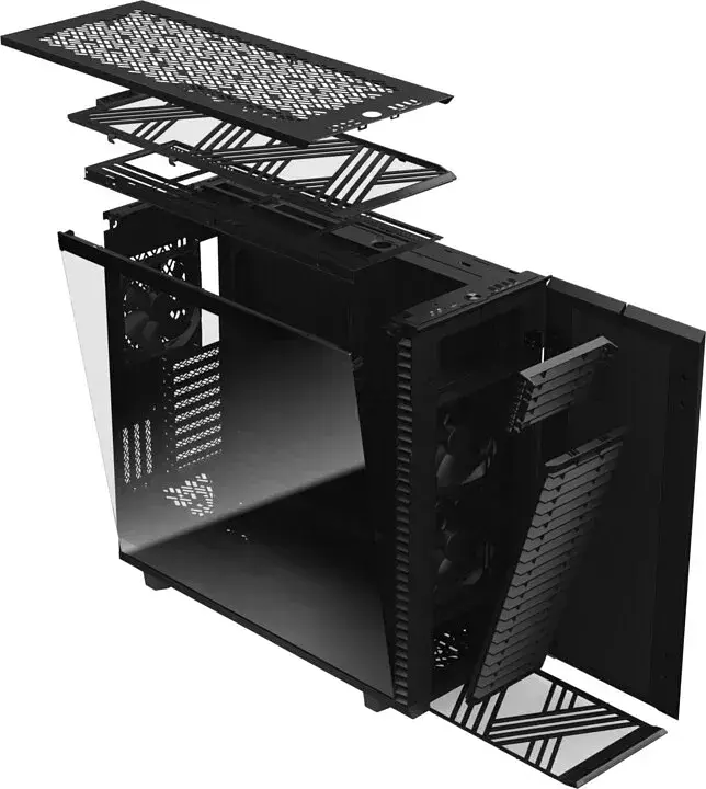 Корпус Fractal Design Define 7 XL Black TG Dark Tint (FD-C-DEF7X-03) - фото 11