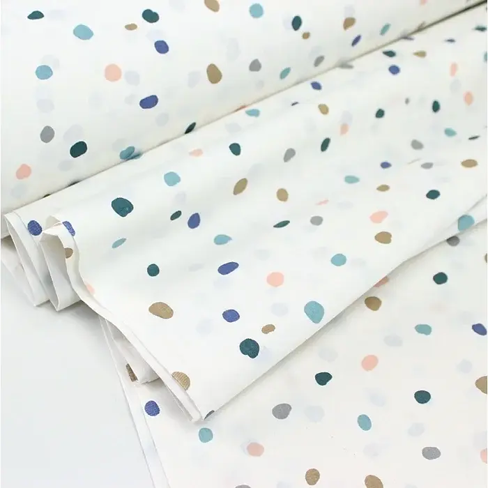 Багаторазова непромокаюча пелюшка Cosas Color Blots 100х140 см біла (Diaper_ColorBlotsV2_100x140) - фото 2