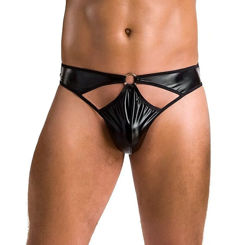 Мужские трусы Passion Free Your Senses Thong Paul 033 S/M черный - фото 3