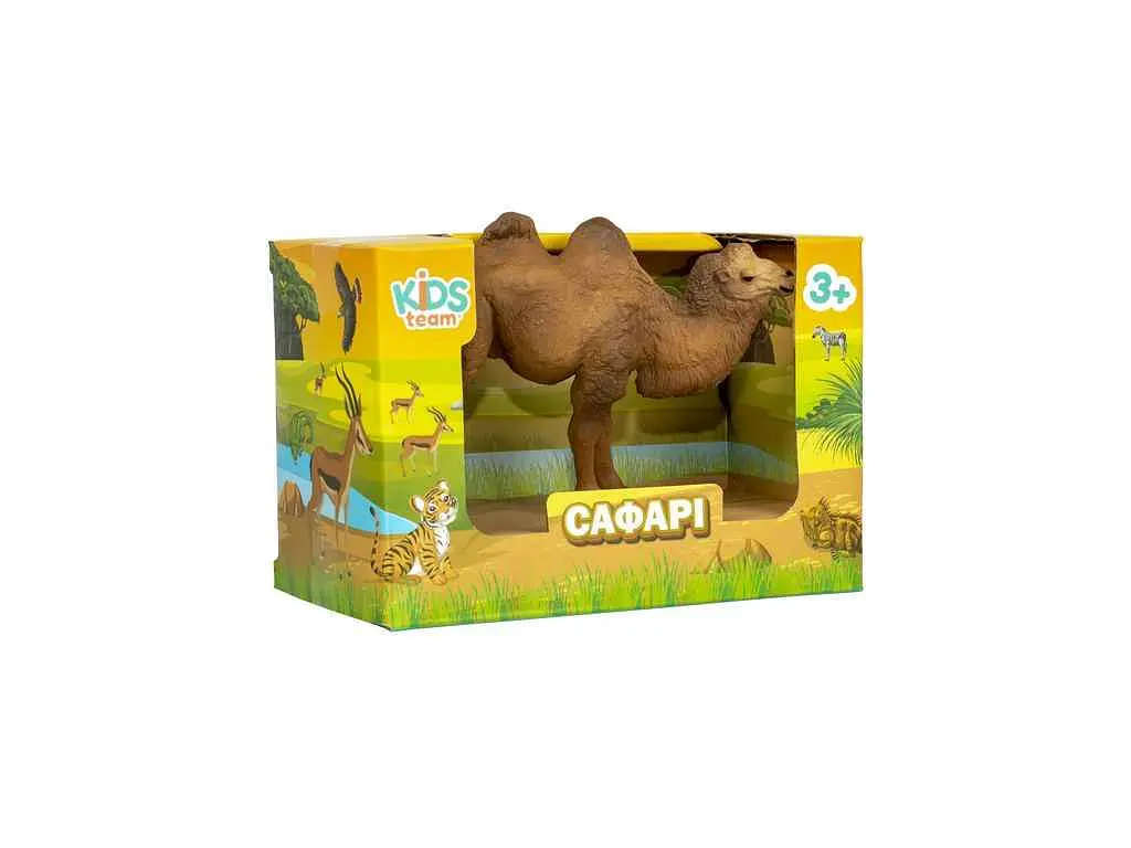 Фігурка KIDS TEAM ANIMALS тварини "Сафарі"Q9899-A15 Верблюд - фото 4