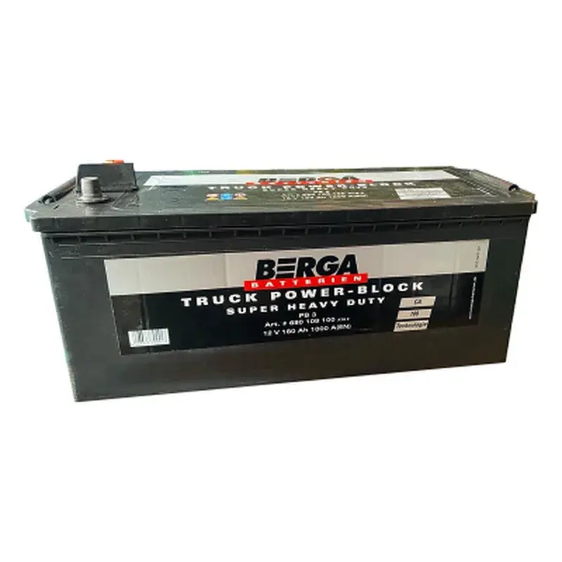 Акумулятор автомобільний Berga Truck Power Block 180Ah бокова(+/-) (1000EN) (6801081007502) - фото 3