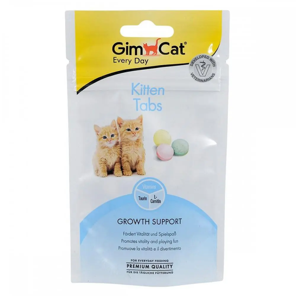 Вітаміни GimCat Every Day Kitten ДжимКет Кіттен для кошенят 40 г (G-426174)