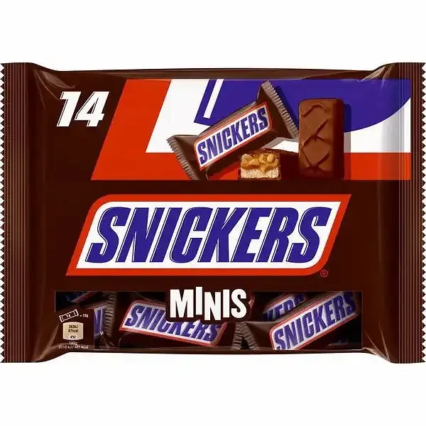 Батончики Snickers minis 12s 227