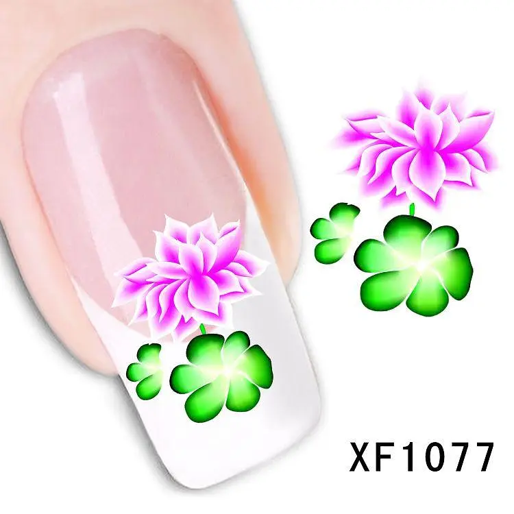 Наклейки для ногтей XF1077