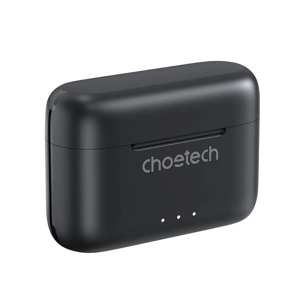 Бездротові навушники Choetech BH-T15 Black TWS, Bluetooth 5.2, ANC+ENC (43-00137) - фото 2