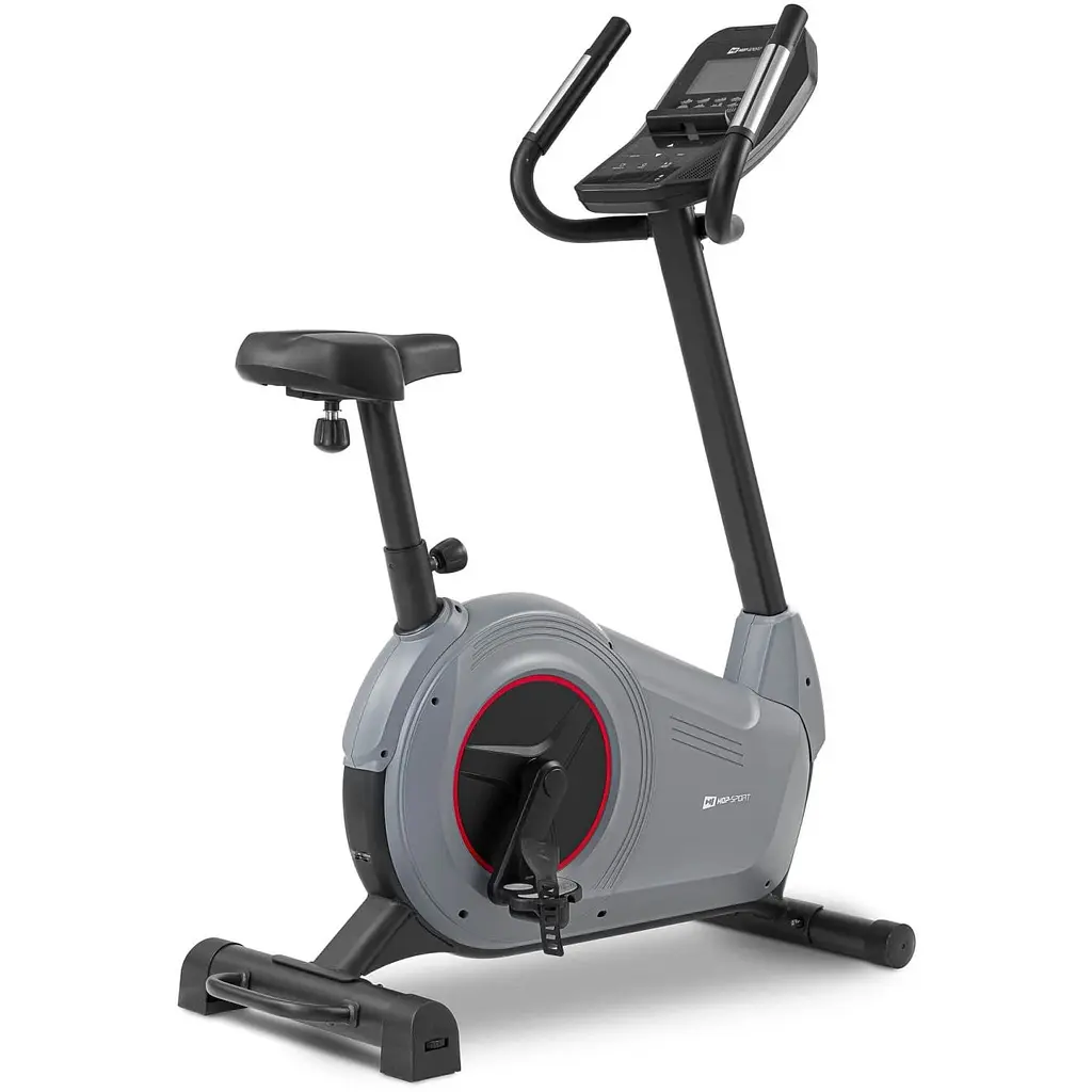 Велотренажер Hop-Sport HS-100H Solid з матом сірий - фото 4