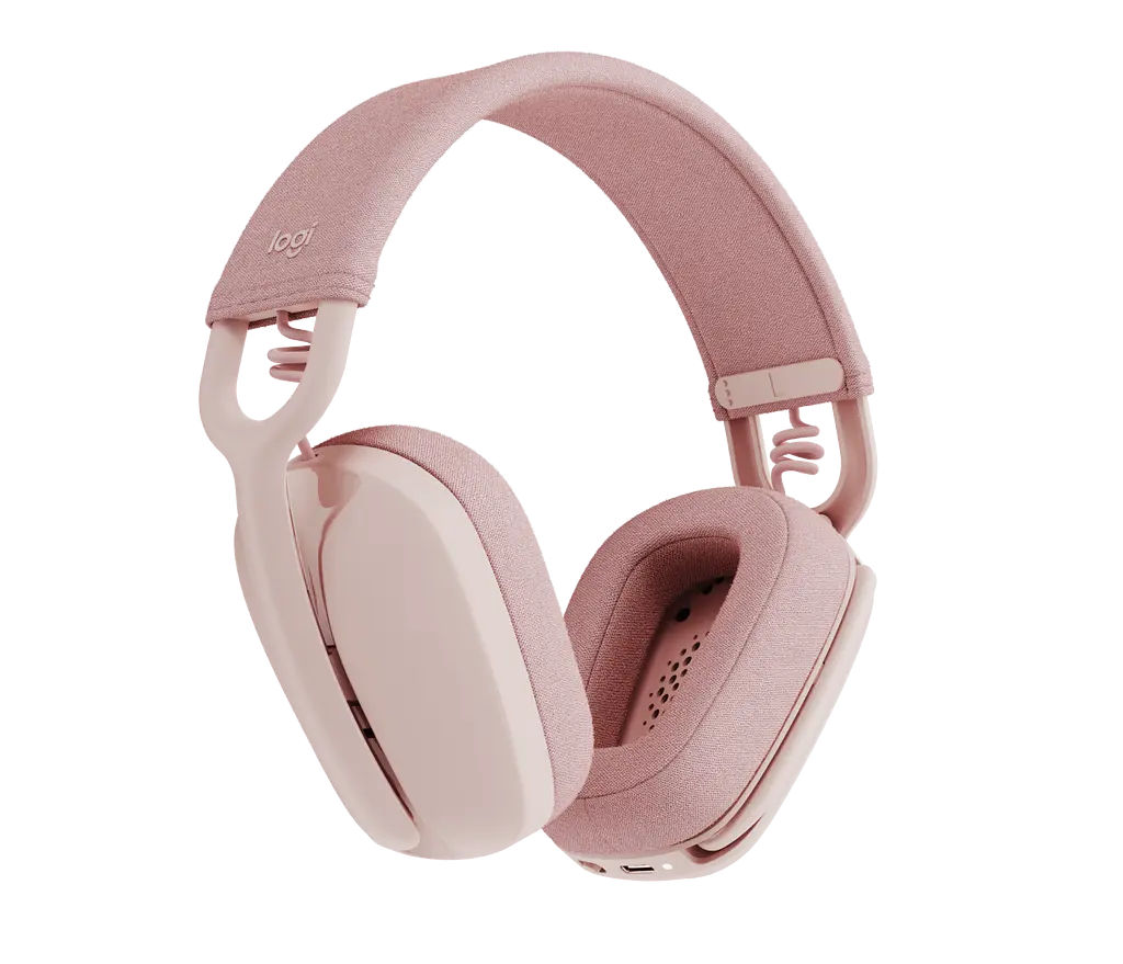 Ігрові навушники Logitech Zone Vibe 100 Rose (981-001224) [74039] - фото 3
