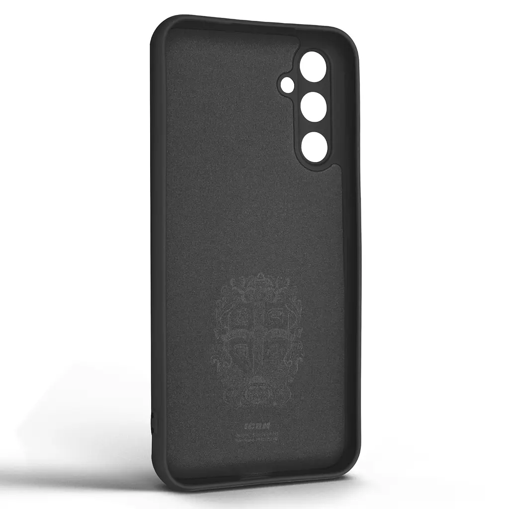 Силиконовый чехол для Samsung Galaxy A54 5G (A546), Icon Ring, черный, панель-накладка, с кольцом-подставкой на 360°, противоударный, возможность использования магнитных держателей, ArmorStandart (ARM68774) - фото 2