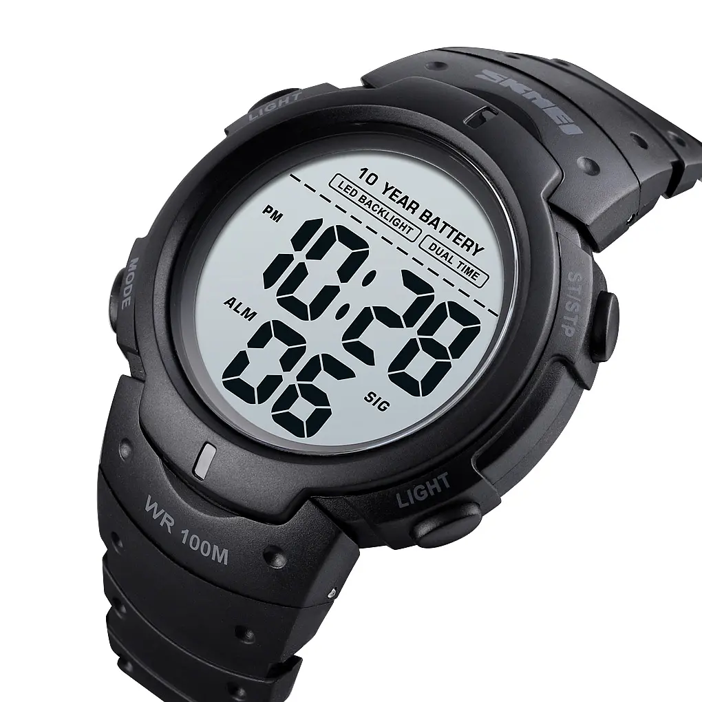 Чоловічий наручний годинник 1560 Black-Gray Skmei acs0030689 - фото 3