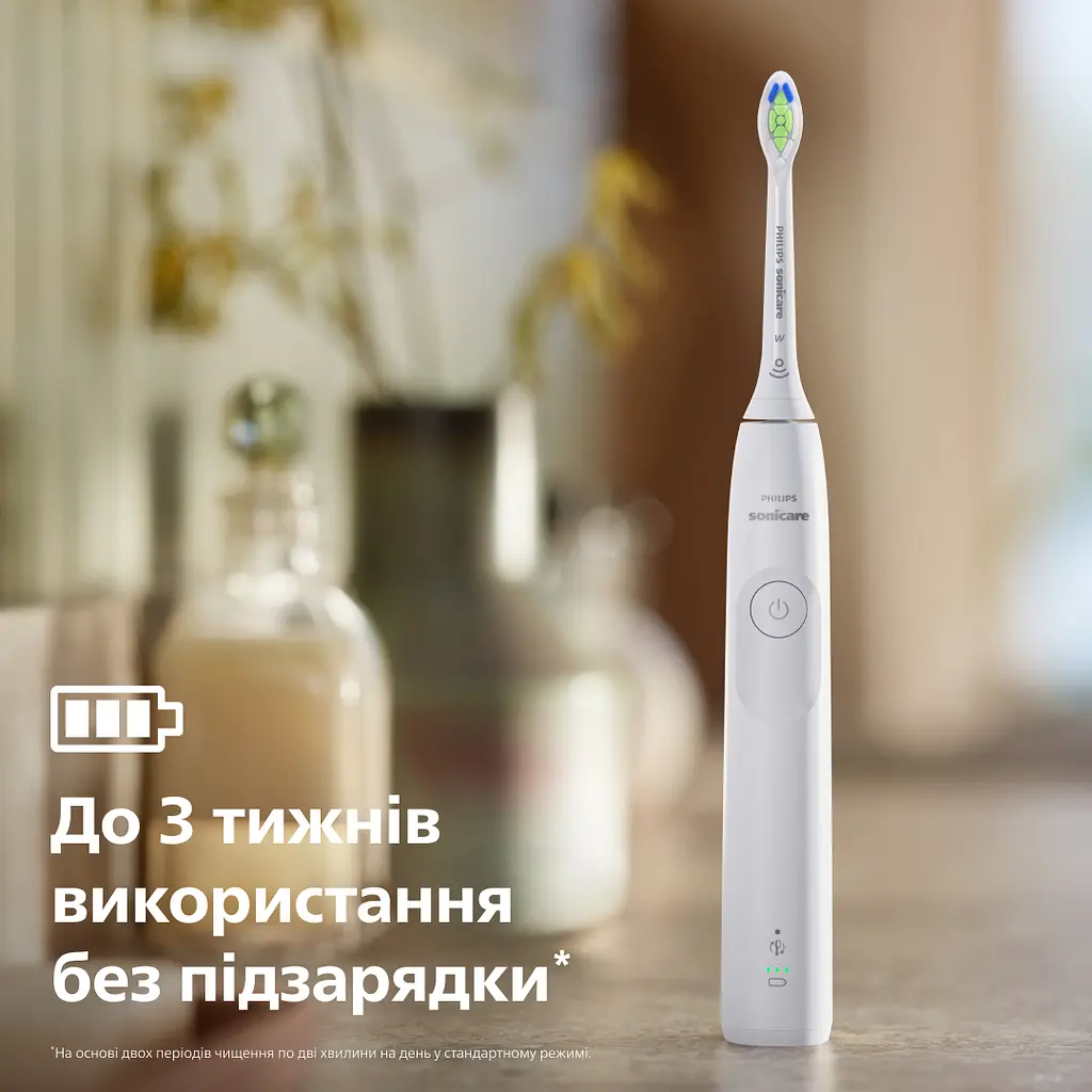 Електрична зубна щітка Philips Sonicare HX7108/01 серії 5300 біла - фото 9