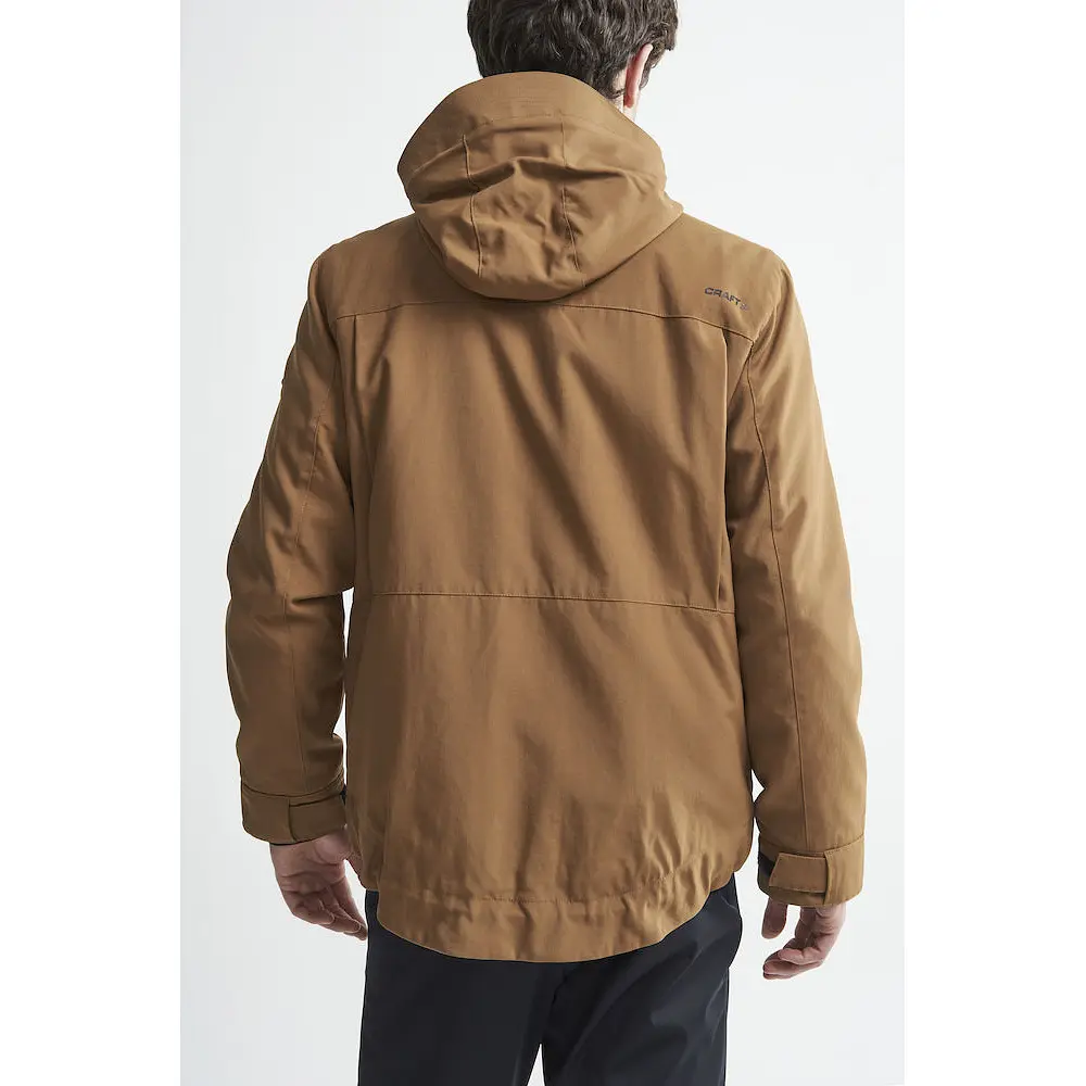 Куртка Craft 3-In-1 Jacket Man S Коричнева (1068-1907992 S 669999) - фото 3