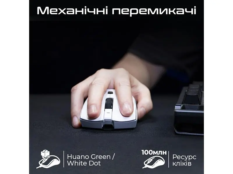 Миша RAWM SA-MH01 PRO White - фото 2