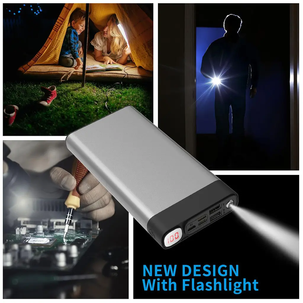 Зарядное устройство Power Bank Elefull 30000mAh PB-HOUMI-1W - фото 5