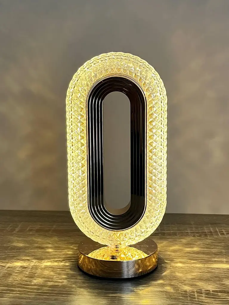 Настільна LED-лампа Runway Star Eye Lantern акумуляторна декоративна з кришталевим ефектом RGB-підсвіткою і сенсорним - фото 3