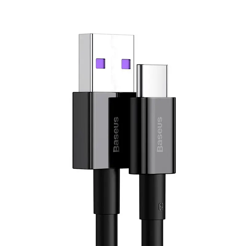 Кабель Baseus Superior Series Cable USB to Type-C 66W 1m CATYS-01 Black - фото 6