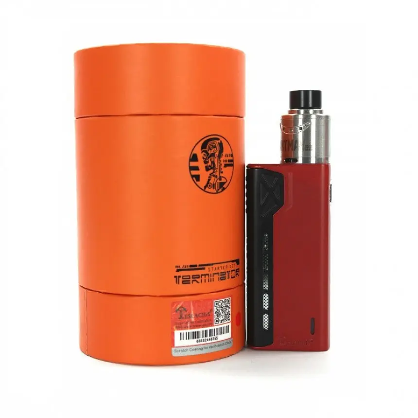 Електронна сигарета ATVS Terminator Antman 22 RDA Kit червона (sn217) - фото 6