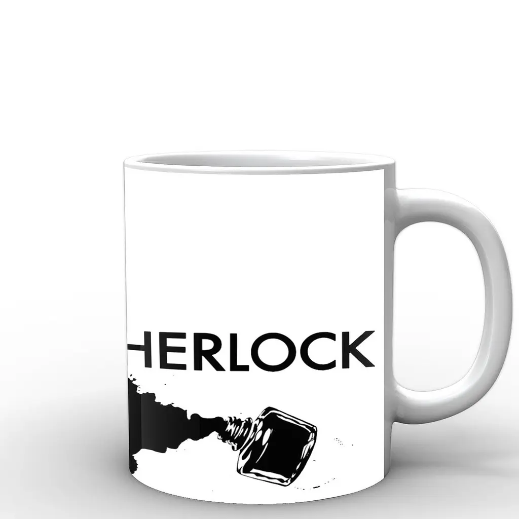Кружка GeekLand Шерлок Холмс Sherlock Шерлок SH.002.31 330 мл белая - фото 3