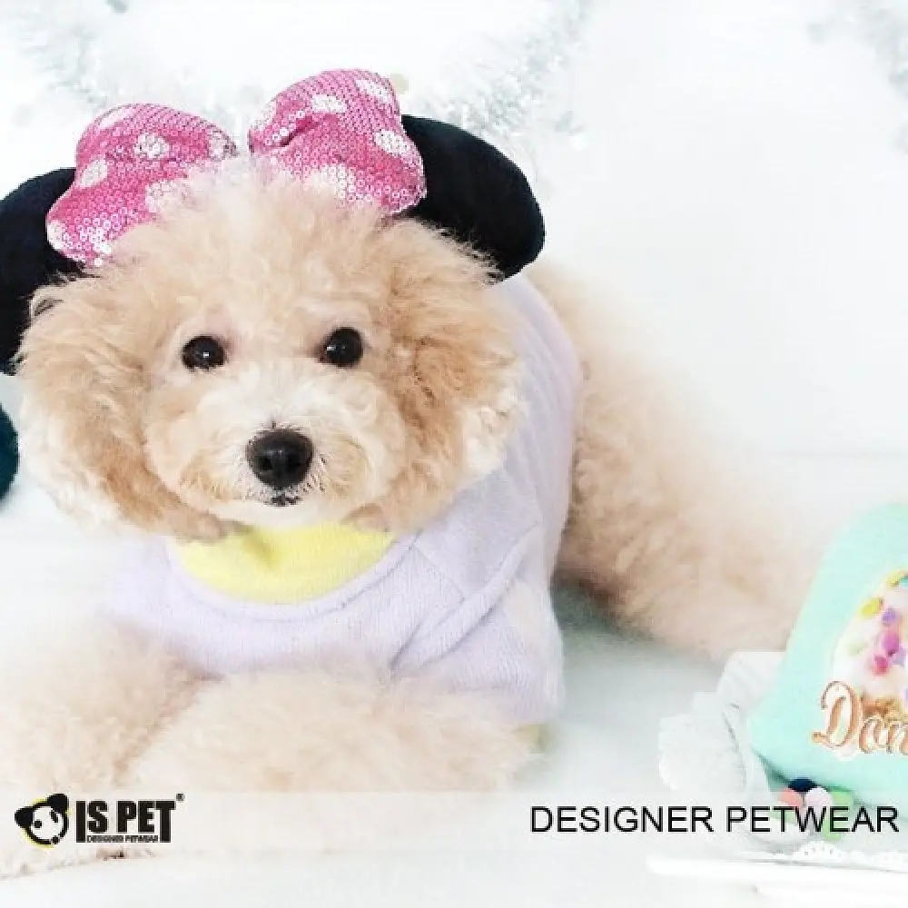 Толстовка для собак "Donut Bites sweater" фіолетовий M Is Pet zoo0005761 - фото 2