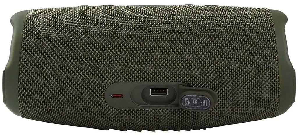 Портативна акустика JBL Charge 5 Green + Griffin 20000 mAh (JBLCHARGE5GRNPB) - фото 4