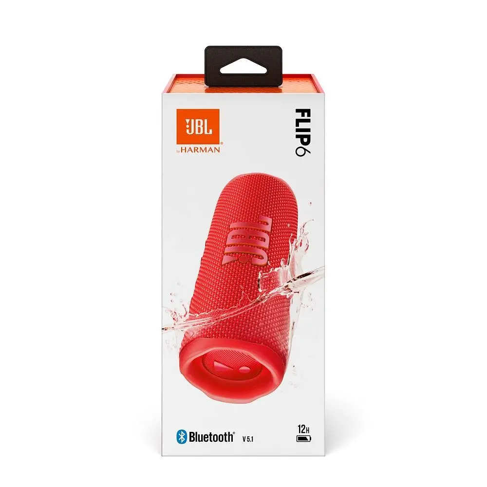 Портативна колонка JBL FLIP 6 JBLFLIP6RED RED - фото 6