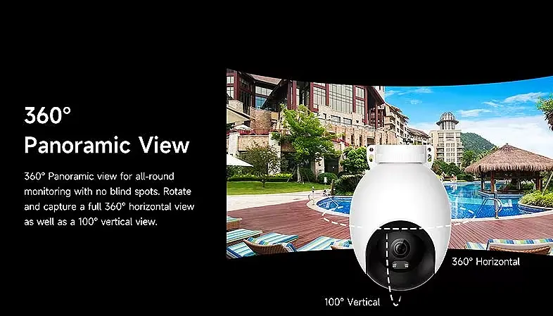 IP-камера для відеоспостереження iMiLab Security Camera EC6 - фото 6