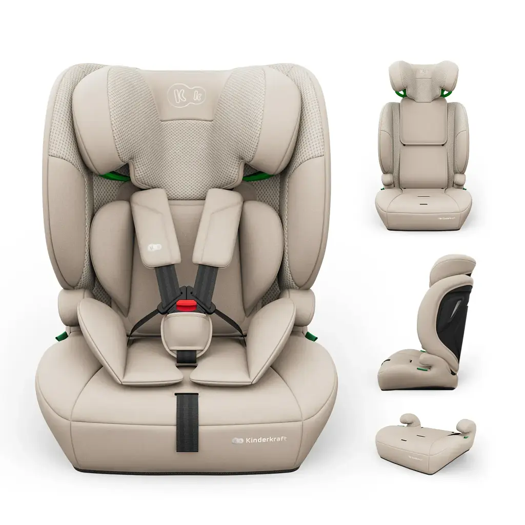 Автокрісло Kinderkraft Comfort Up 2 Plus i-Size Beige (KCCOUP02BEGPL00)