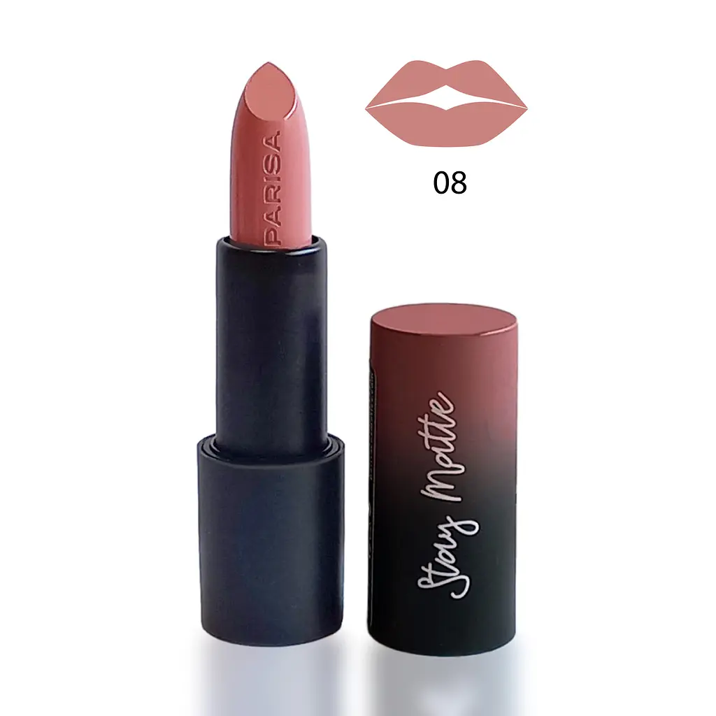 Помада для губ Parisa Stay matte L-08 відтінок 08 (Tea rose) 3.6 г - фото 2