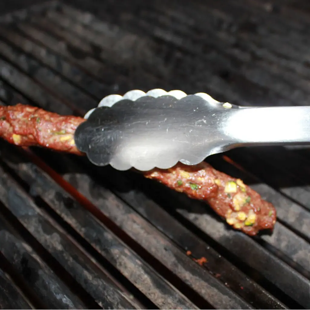 Набор приборов для гриля Santos нержавеющая сталь 3 шт. (103103) - фото 6