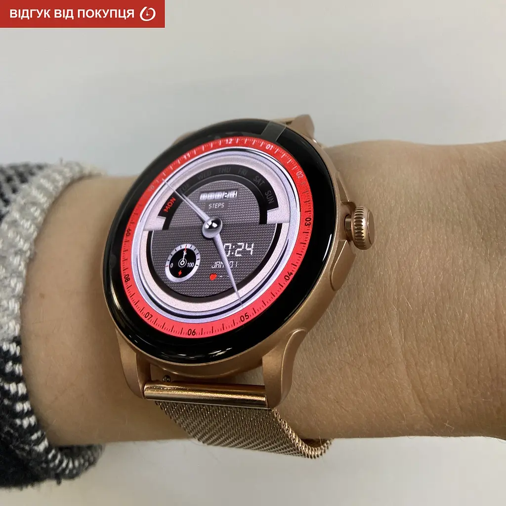 Часы Smart Holiday Gold Rubber, 2 ремешка - фото 21