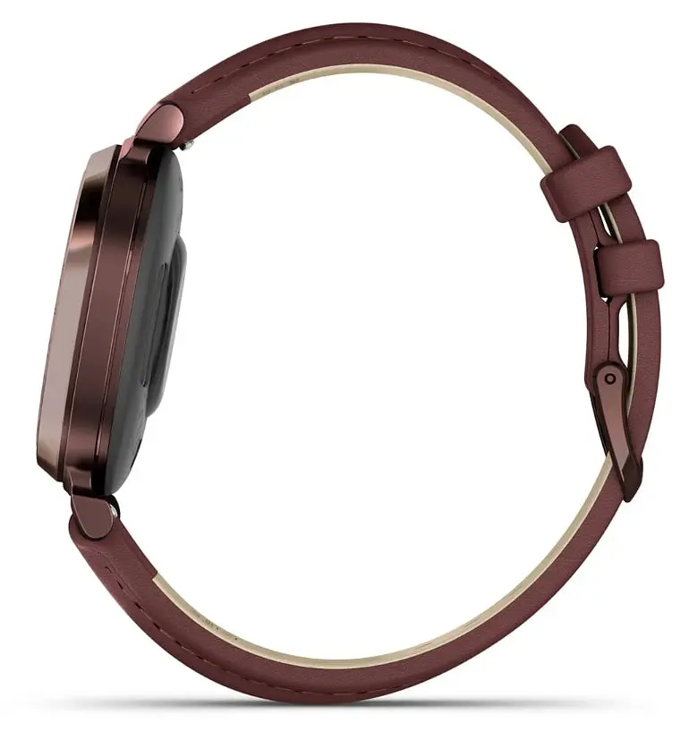 Смарт-годинник Garmin Lily 2 Dark Bronze with Mulberry Leather Band (010-02839-61) - фото 8