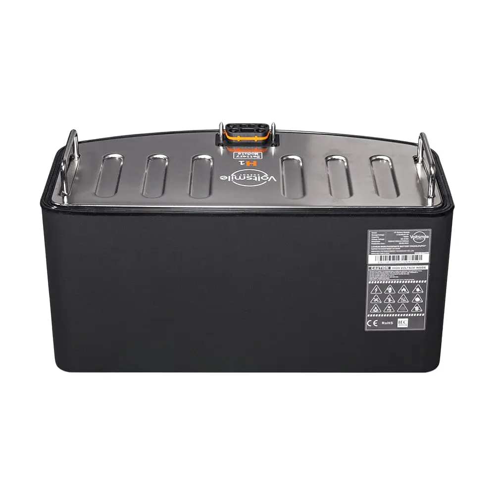 Акумуляторна батарея літій-залізо-фосфатна LiFePO4 51.2В 5120Вт*год Voltsmile H-Battery підлоговий монтаж (44-00104) - фото 5