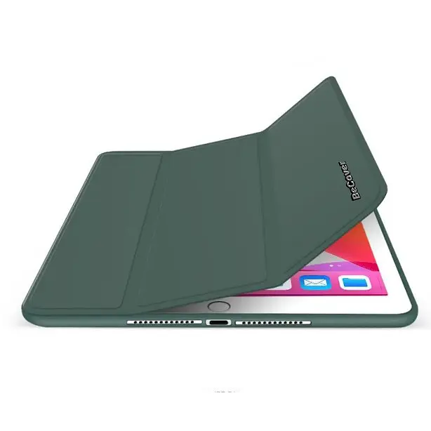 Чохол BeCover Tri Fold Soft TPU Silicone для Apple iPad Air 13 M2 2024 Темно-зелений (711470) - фото 5