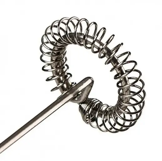 Ручний спінювач для молока HongXin коричневий - фото 3