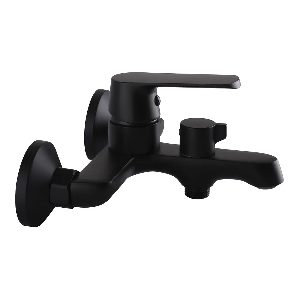 Змішувач для ванної Globus Lux Laguna GLA-0102NE-10-BB Чорний матовий - фото 4
