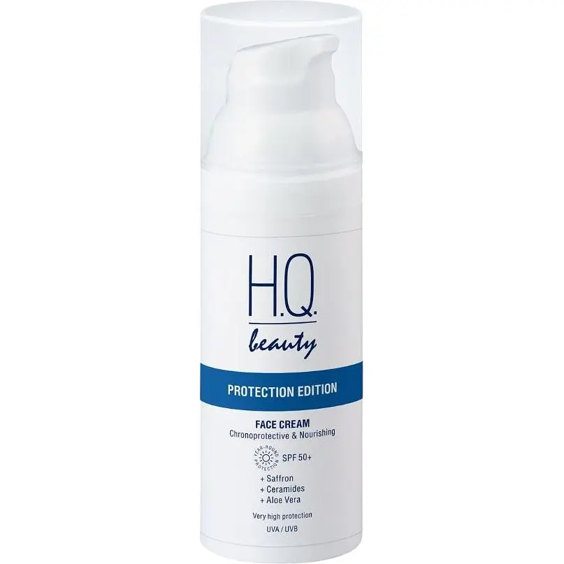 Крем для лица H.Q. Beauty Protection Edition SPF50+ хронозащита и питание 50 мл - фото 2