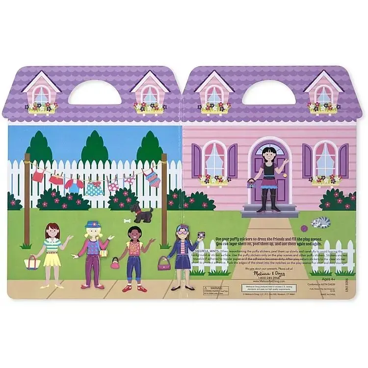 Наліпки Melissa & Doug Мода об'ємні багаторазові (MD2195) - фото 3