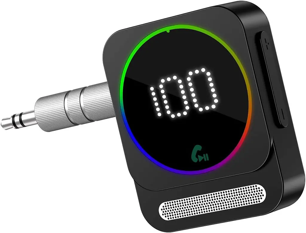 Bluetooth AUX ресивер LOFICOPER 5.3 для авто з Hands-Free