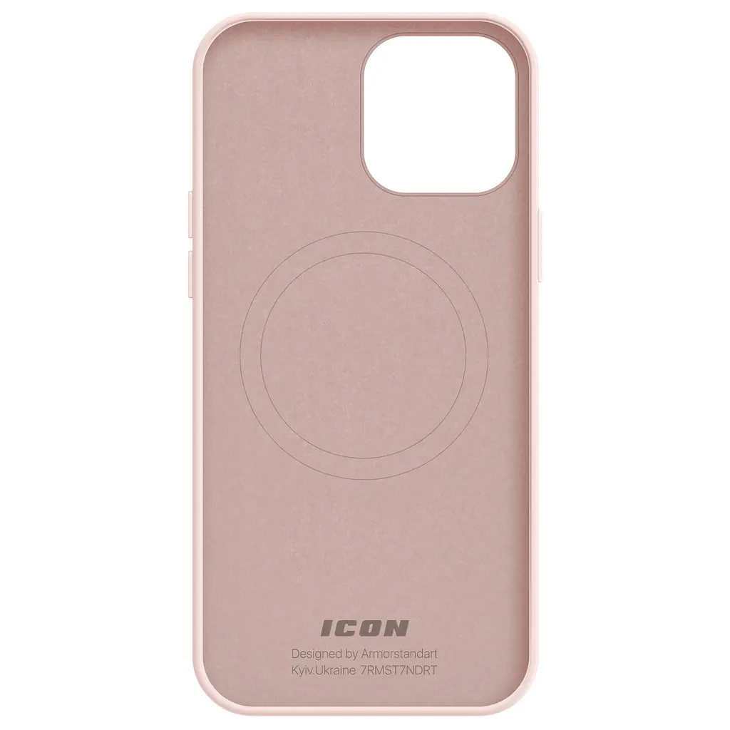 Силиконовый чехол с MagSafe для Apple iPhone 14 Pro Max, ICON2 MagCase, розовый, противоударный, панель с мягкой подкладкой, защита всего корпуса, поддержка беспроводной зарядки, совместим с защитными стеклами и пленками, ArmorStandart (ARM68410) - фото 2