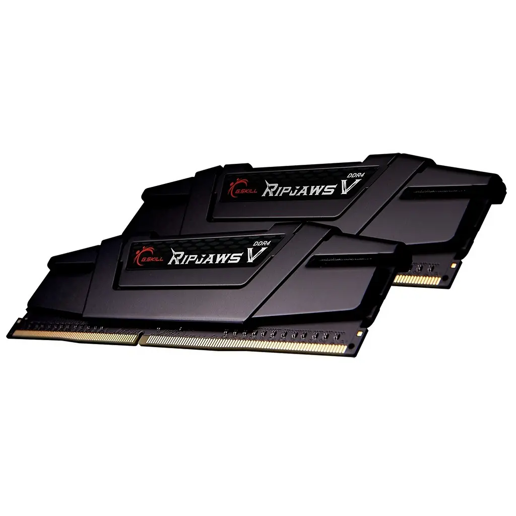 Оперативна пам'ять G.Skill Ripjaws V Black DDR4, 16GB 2х8GB/3200 (F4-3200C16D-16GVKB) - фото 2
