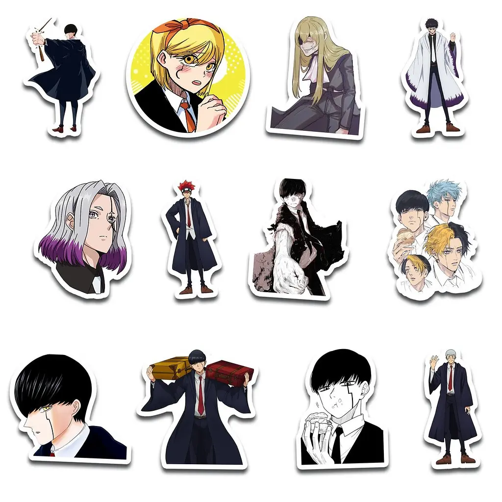 Стикерпак GeekLand Mashle 45 штук (SP MSL 01) - фото 4