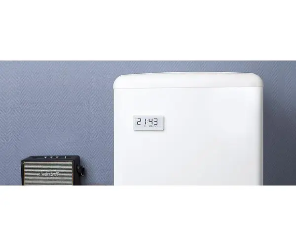 Настольные часы Xiaomi Mijia на E Ink с датчиком температуры и влажности - фото 2