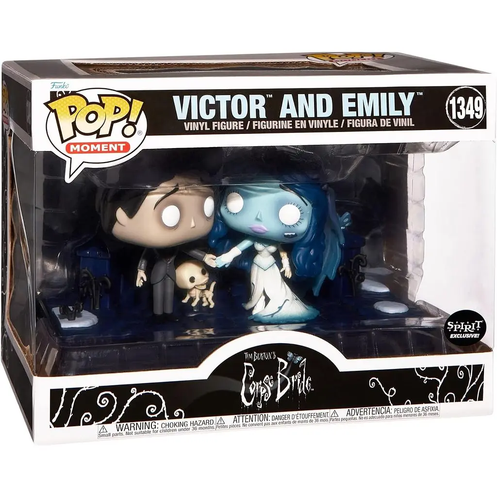 Фігурка Funko Pop Труп нареченої Віктор і Емілі Corpse Bride Victor and Emily 15 см CB VE 1349 - фото 3