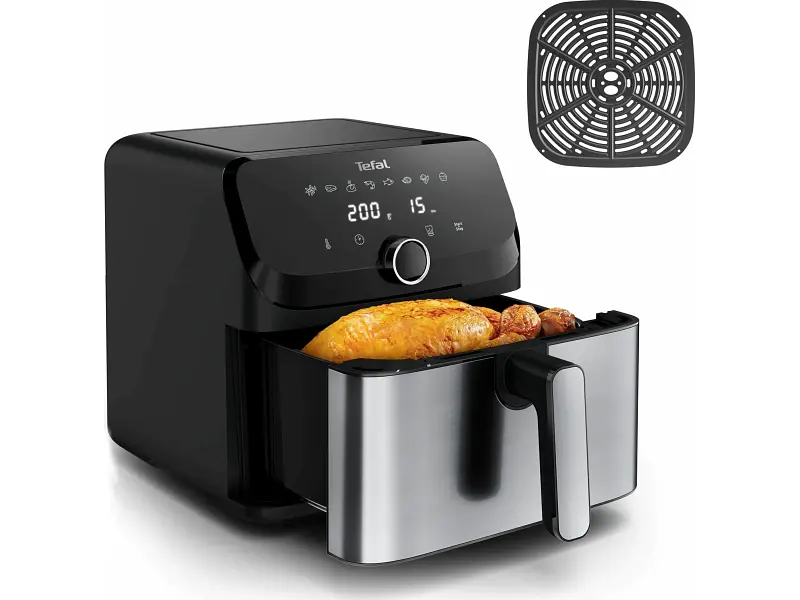 Мультипіч (аерофритюрниця) Tefal Easy Fry Mega EY855D10 - фото 2