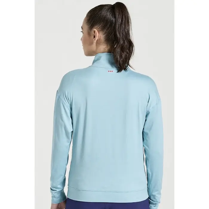 Кофта Saucony Sunday 1/4 ZIP Blue L (1097-800394-RNHL) - фото 4