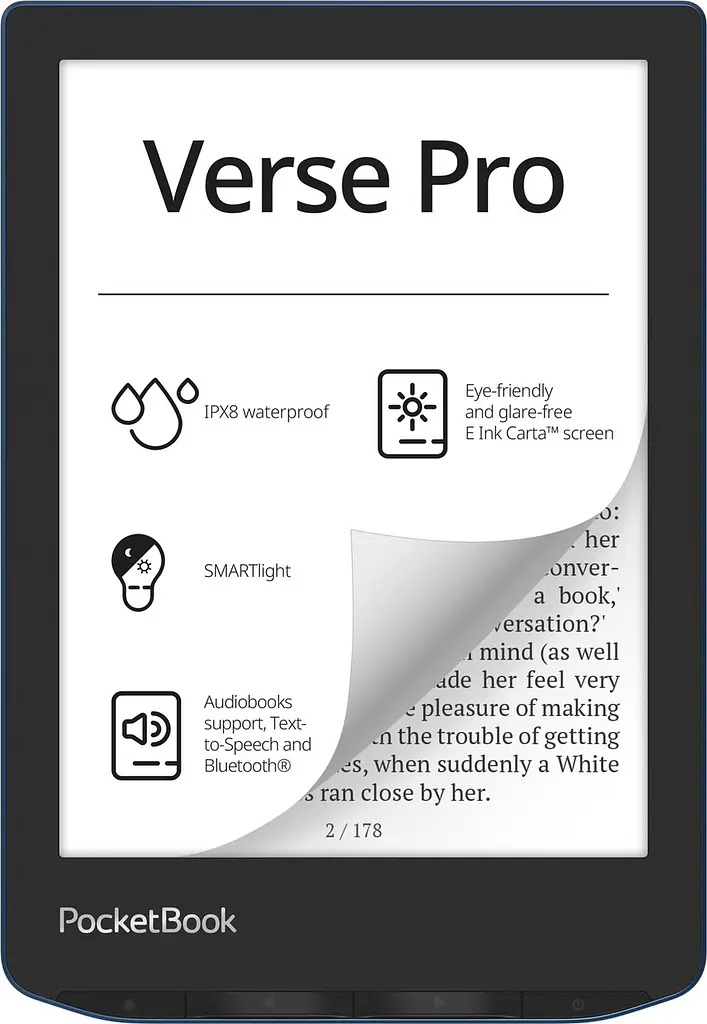 Електронна книжка PocketBook Verse Pro (PB634) Azure