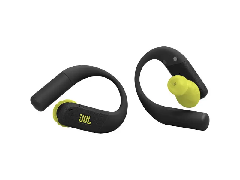 Навушники TWS JBL Endurance Peak 4 Black/Lime (ENDUPEAK4BLKL) - фото 4