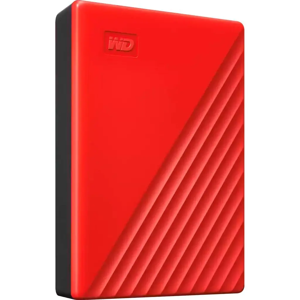 Внешний жёсткий диск Western Digital External WD My Passport 6TB USB 3.2 Red (WDBR9S0060BRD-WESN) - фото 3