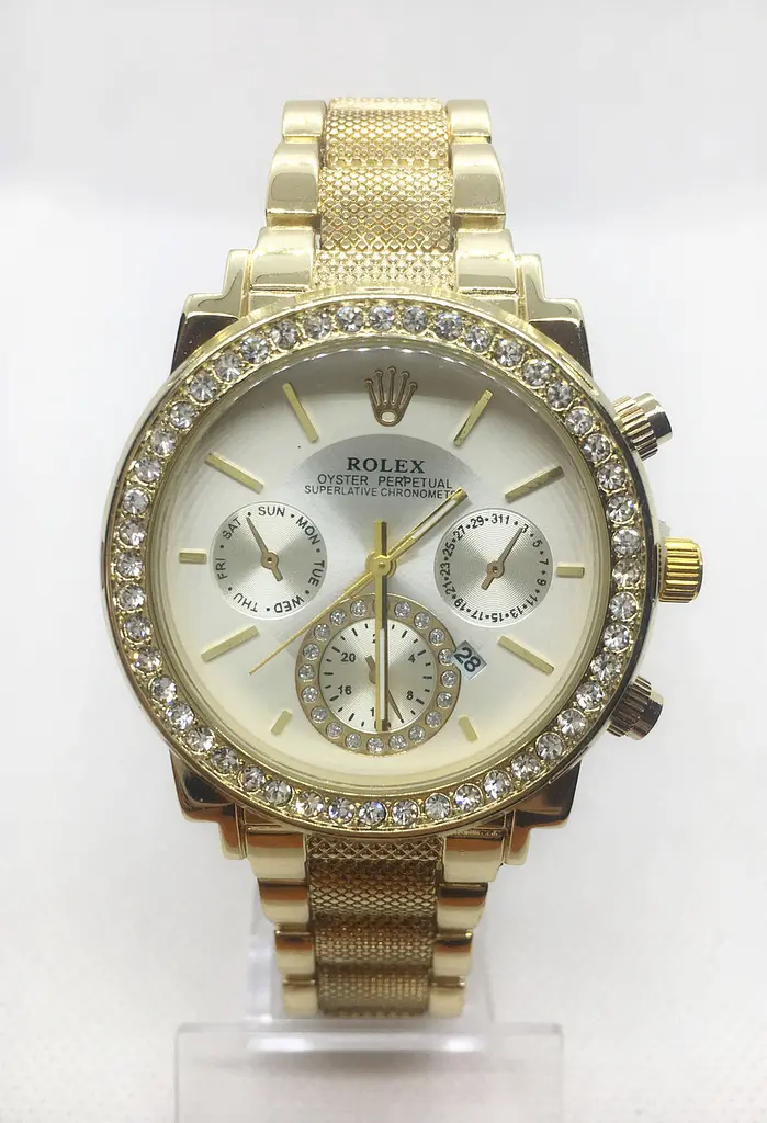 Наручний годинник жіночий Clockhouse Rolex Золотистий (IBW490YO) - фото 2